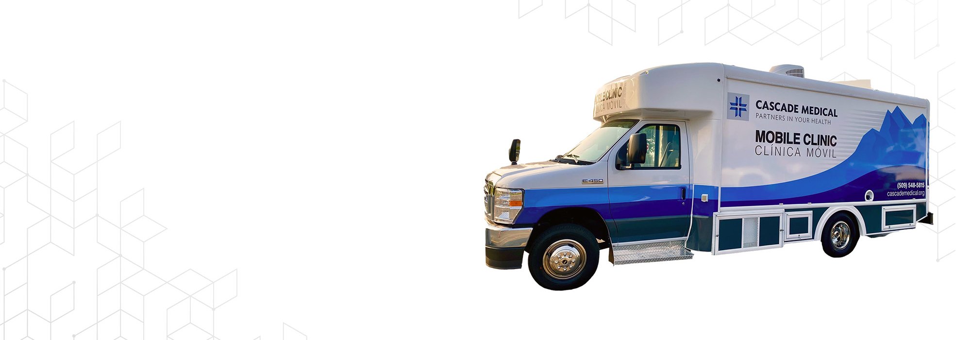 Photo of Cascade Medical Mobile Clinic van