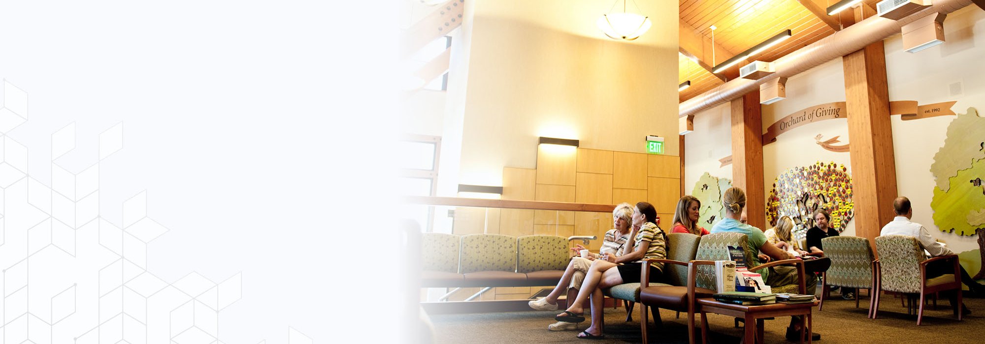 Lobby of family medicine clinic